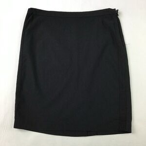 Max Studio Pencil Skirt Sides Trim Black 6